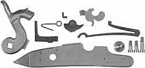 Siler small right Percussion Lock Kit, unassembled